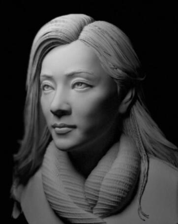 2018北斗星Zbrush圓雕人物造型（老師作品）