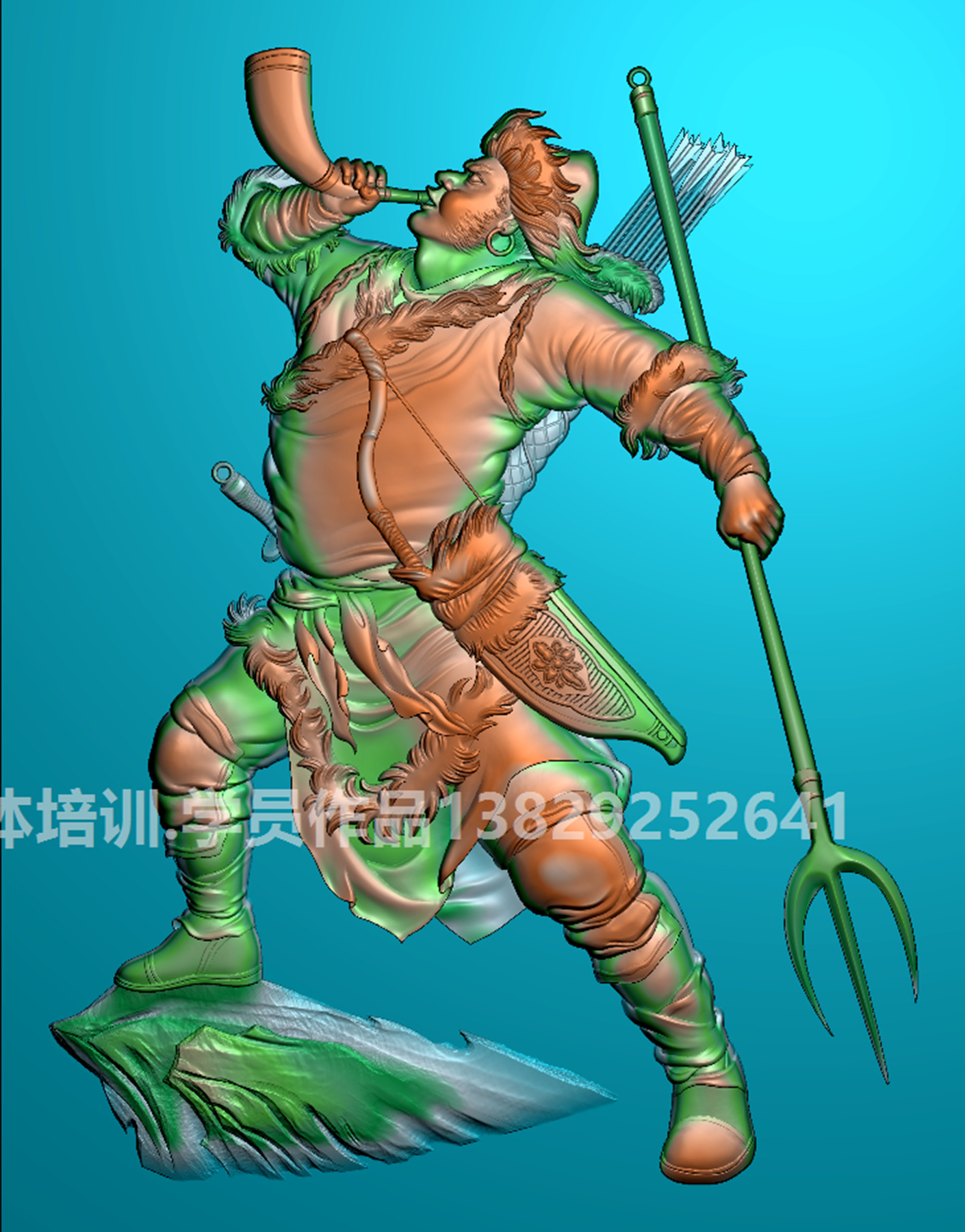 吹牛.....角號(hào)的戰(zhàn)士