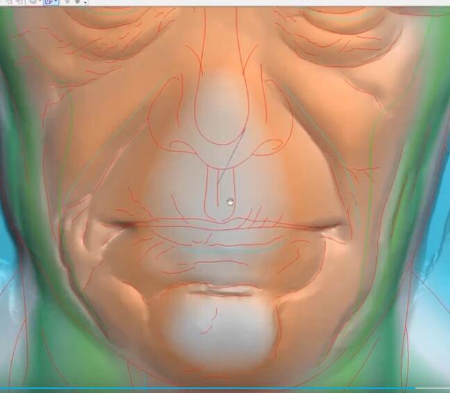 精雕軟件真人浮雕造型：老人大型